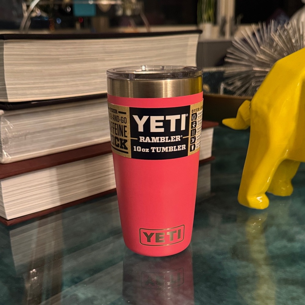YETI Rambler 10 oz Tumbler in Bright Pink
